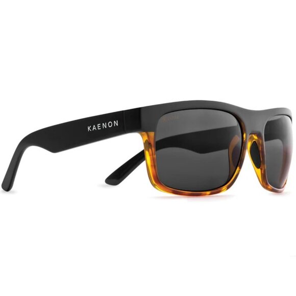 KAENON Burnet Mid Matte Black+Tortoise/Ultra Grey 12  Kaenon Burnet Matte Black Tortoise NWT